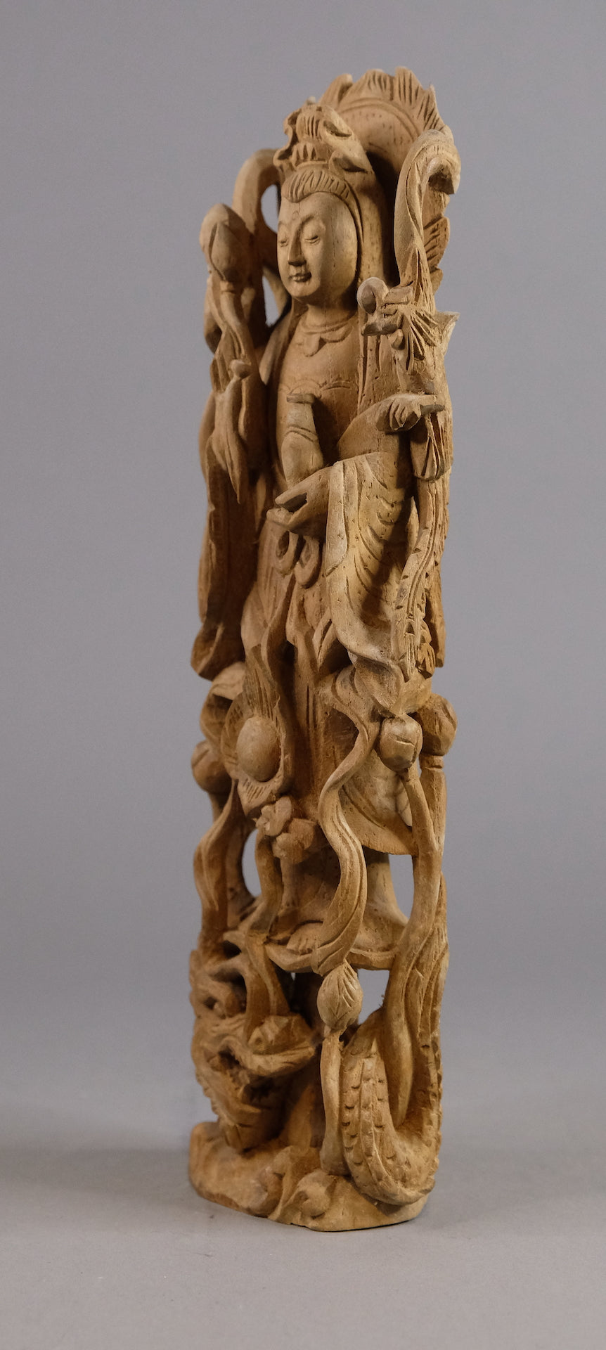 Guan Yin with Dragon