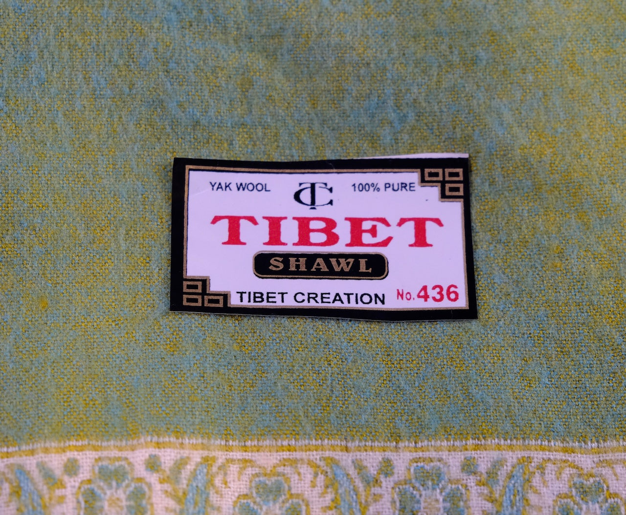 Tibetan Meditation Shawl